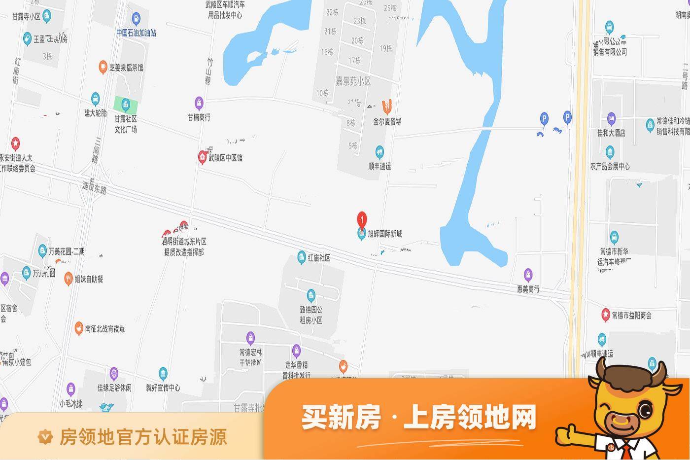 旭辉国际新城位置交通图49