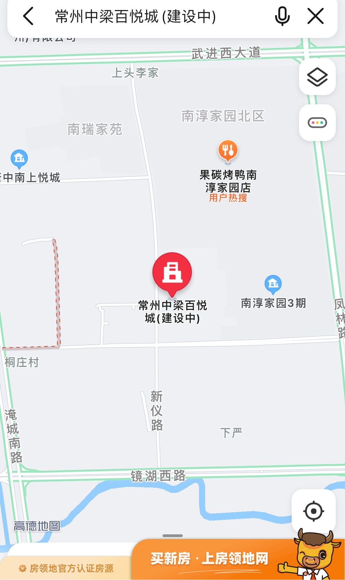 中梁百悦城商铺位置交通图2
