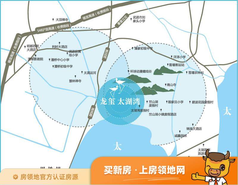 龙玺太湖湾规划图1
