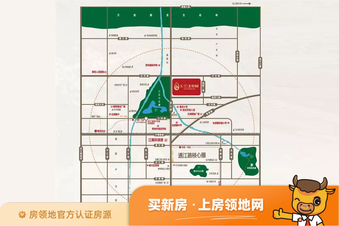 牡丹三江公园位置交通图4
