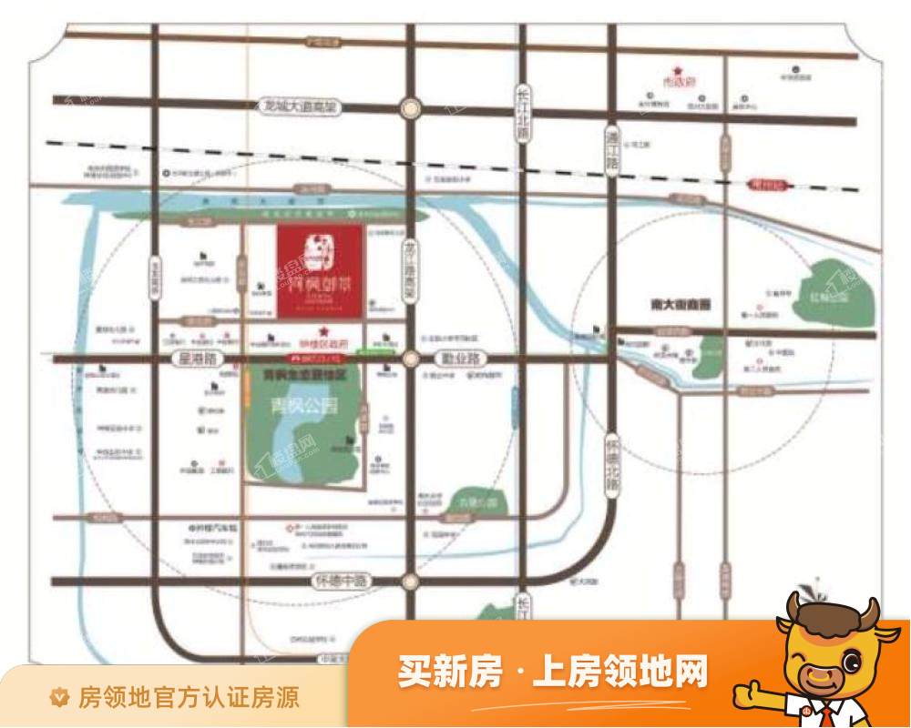 河枫御景规划图1