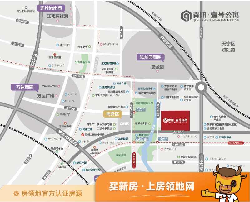 青阳城市广场位置交通图2