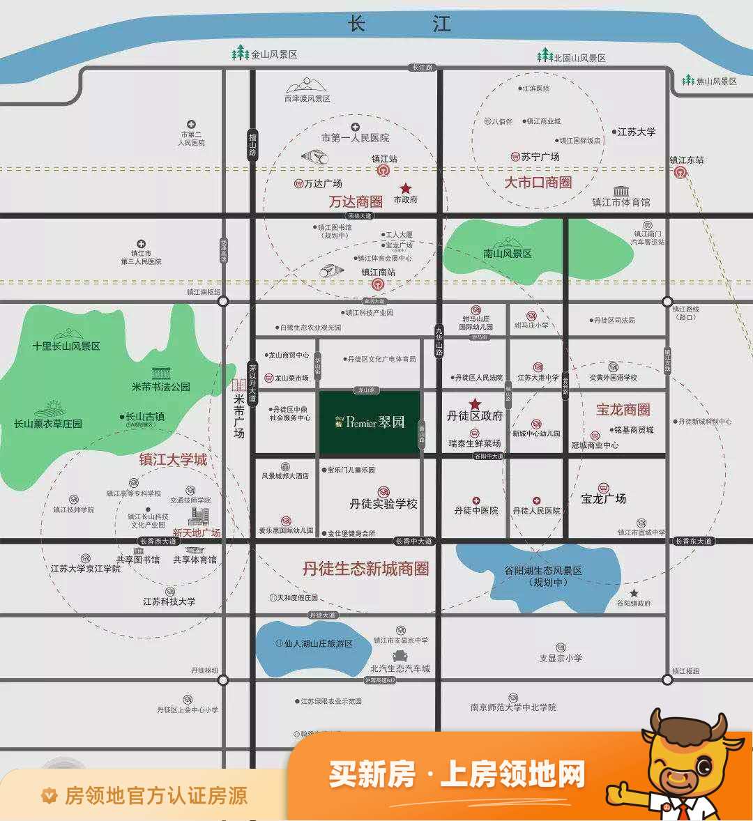 绿地香港翠园位置交通图2