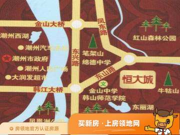 潮州恒大城位置交通图65