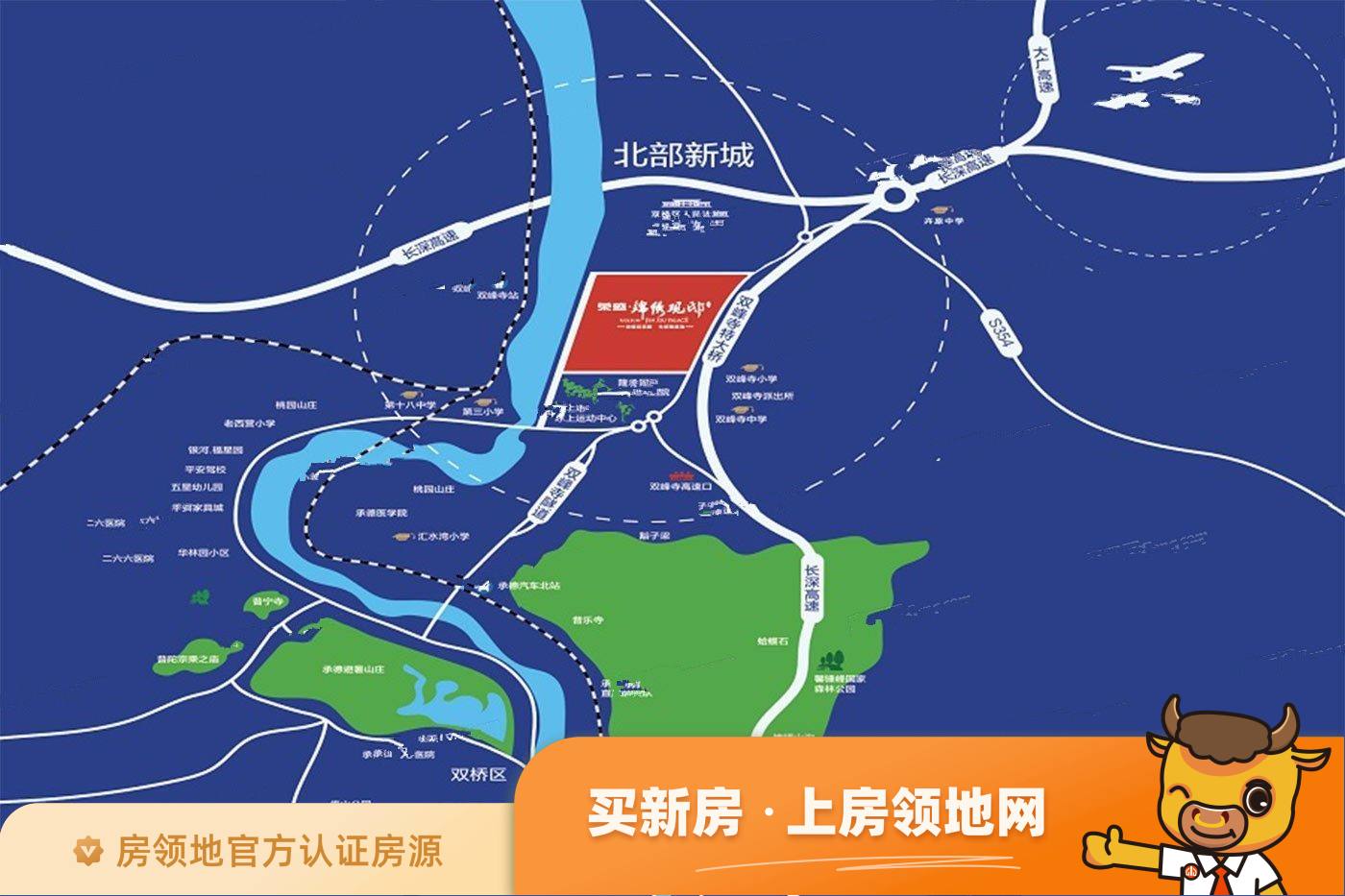 荣盛锦绣观邸位置交通图31