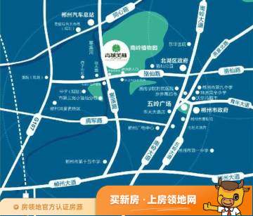 青城美林位置交通图1