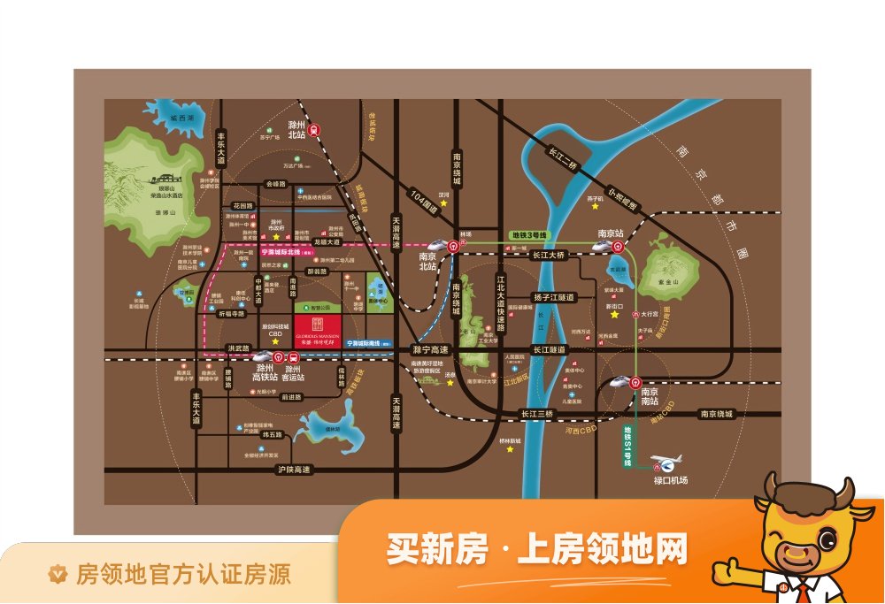 荣盛锦绣观邸位置交通图46