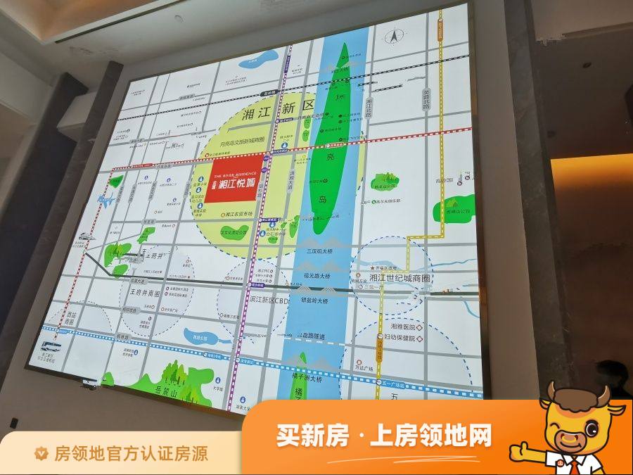 金富湘江悦城位置交通图5