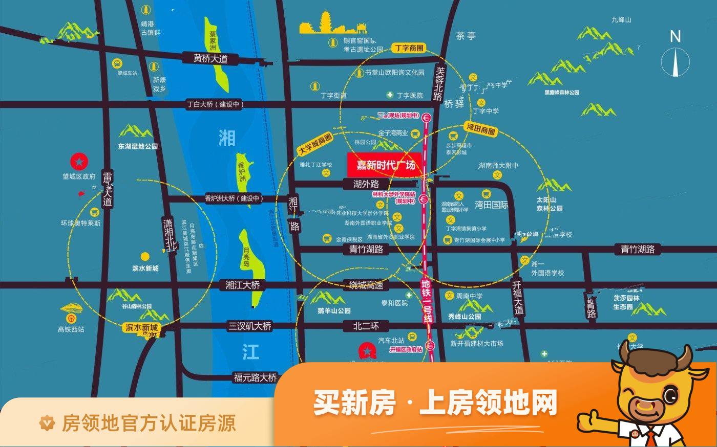 嘉新时代广场位置交通图2
