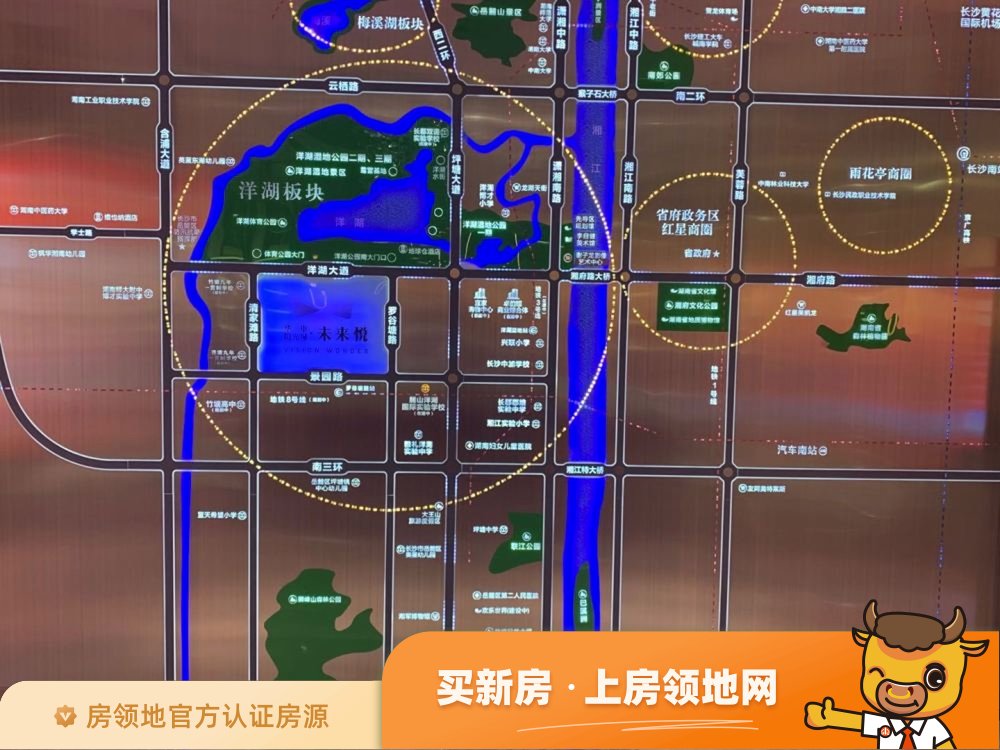 华申阳光城未来悦商铺位置交通图8
