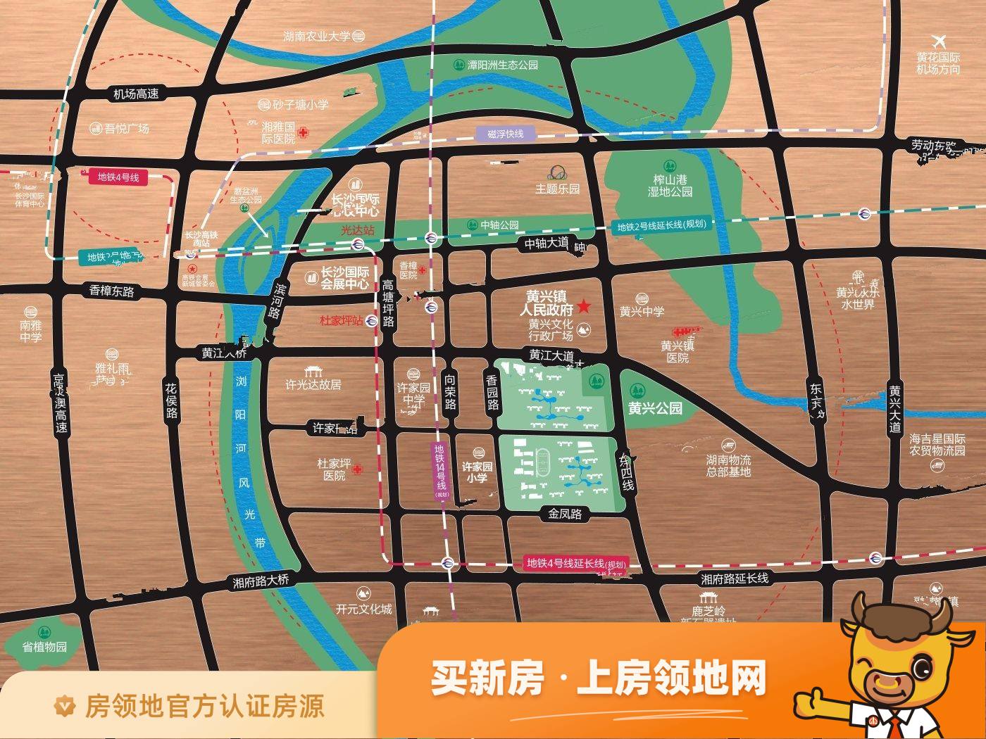 会展三润城位置交通图2