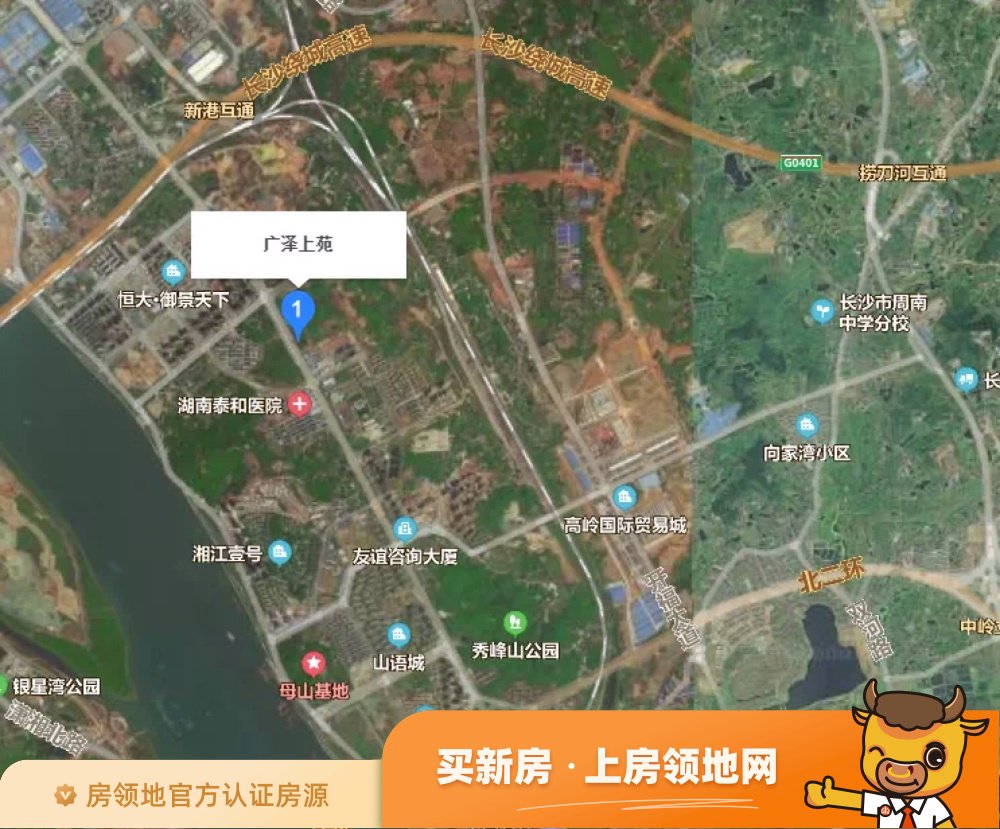 广泽上苑位置交通图2