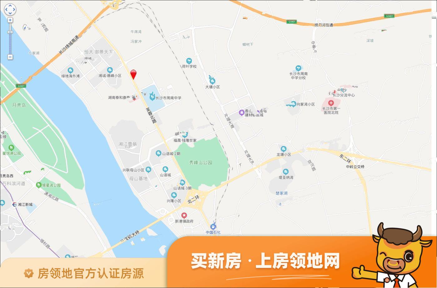 广泽上苑位置交通图4