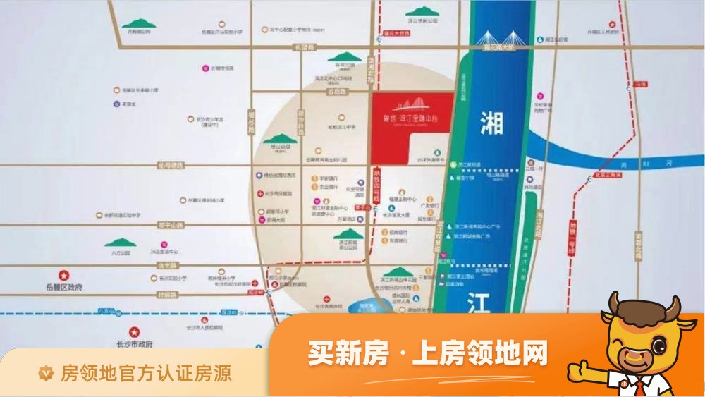 复地滨江金融中心位置交通图1