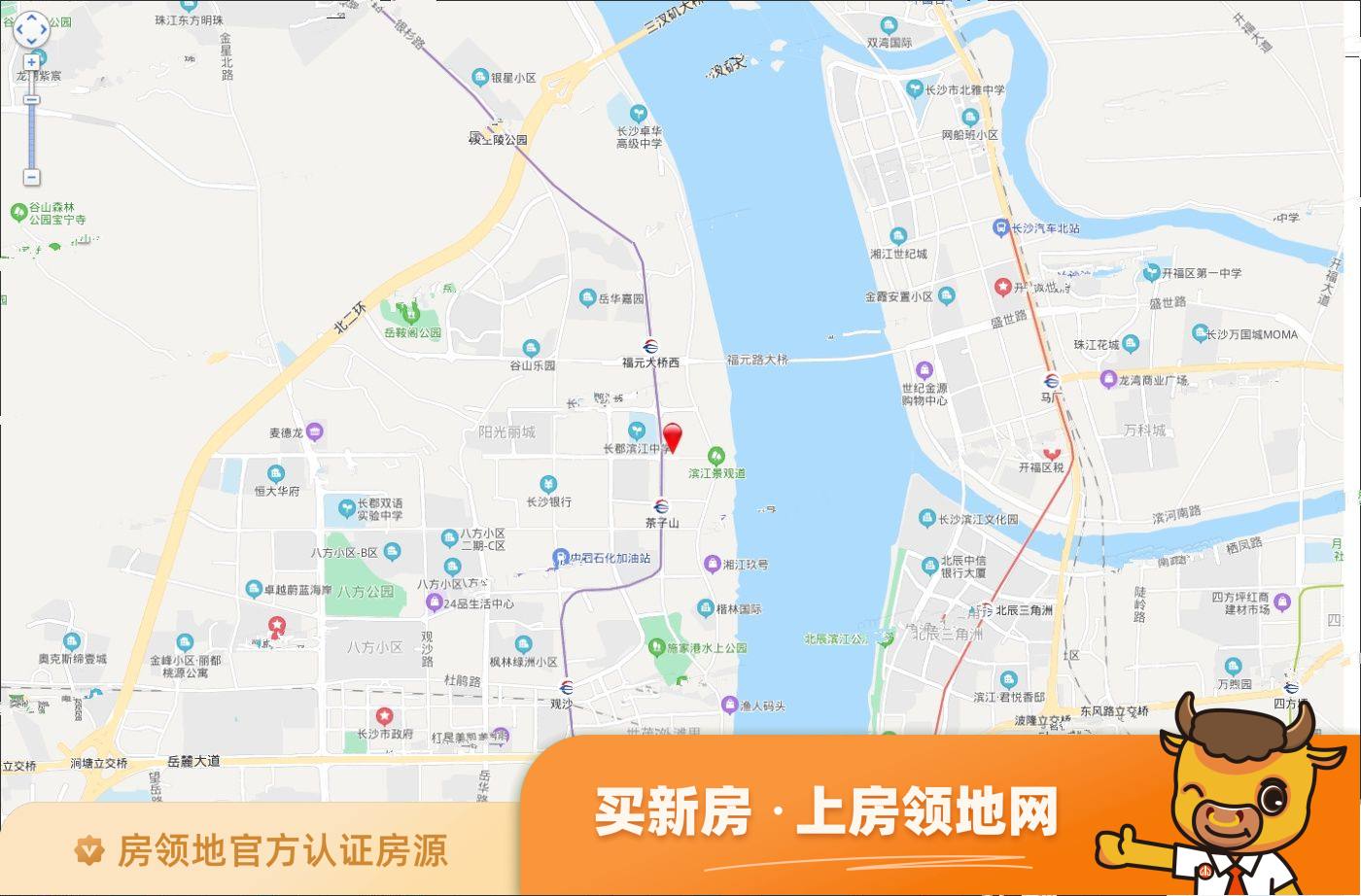 复地滨江金融中心位置交通图3