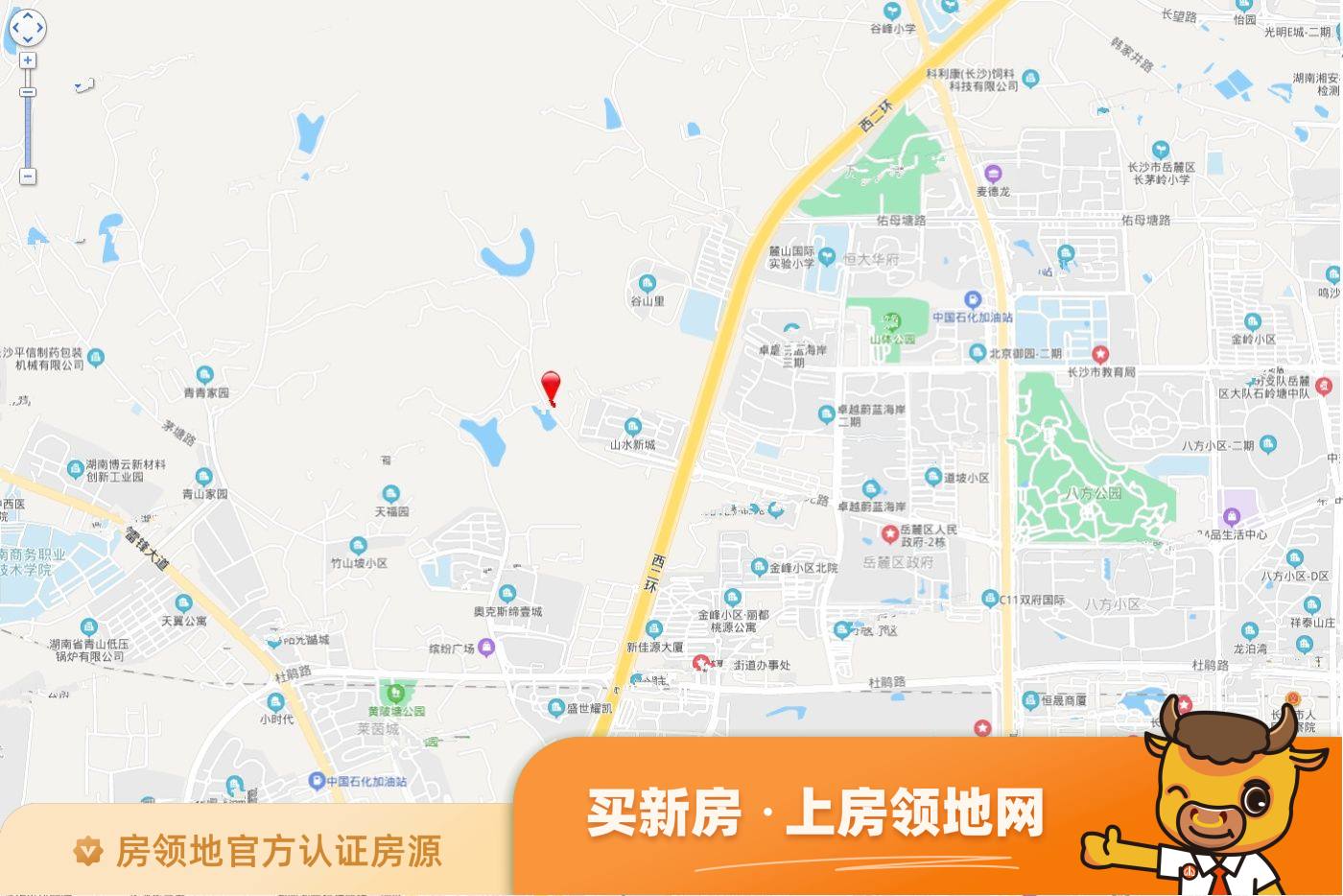 招商雍山湖位置交通图1