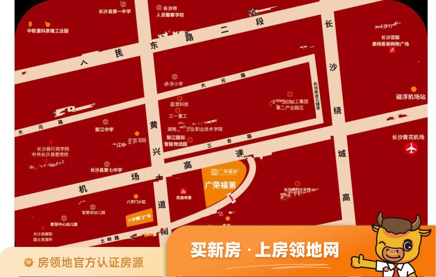 广荣福第位置交通图23