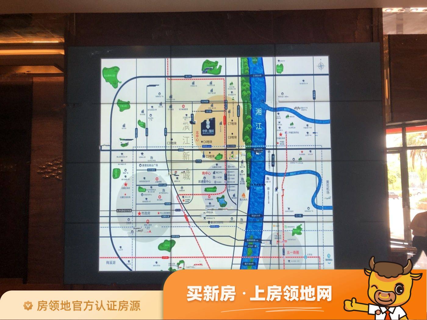 中铁逸园位置交通图3