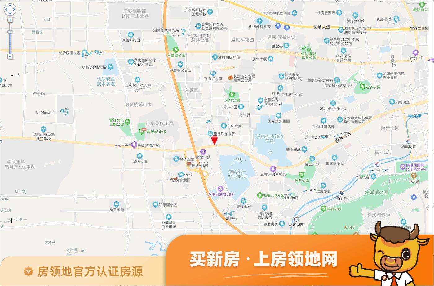东方红梅溪枫林位置交通图2