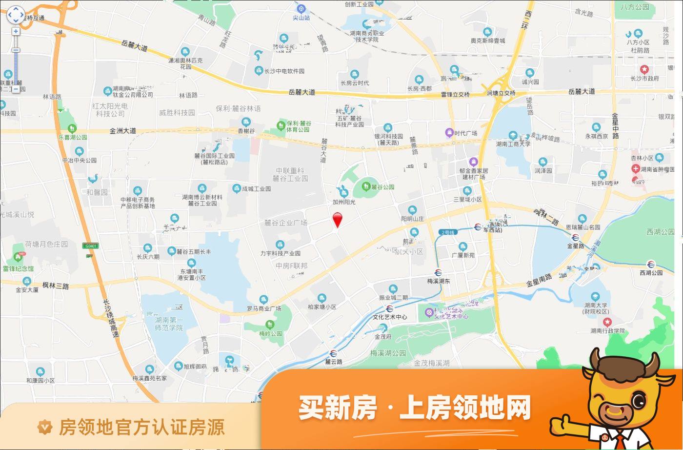 长房悦香山位置交通图41