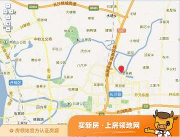 碧桂园天玺湾位置交通图1