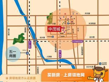 中茂城位置交通图2