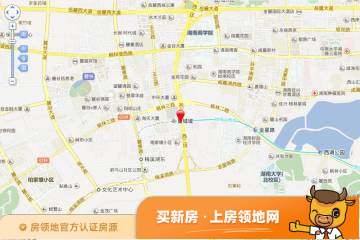 长沙西中心位置交通图3