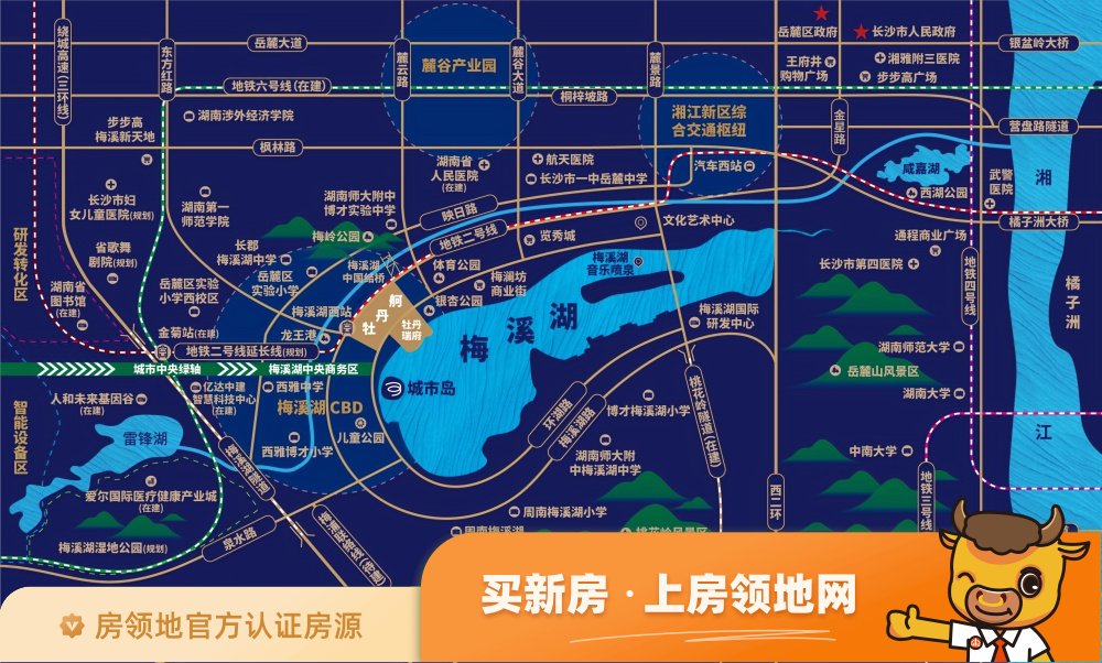 晟通牡丹舸位置交通图4