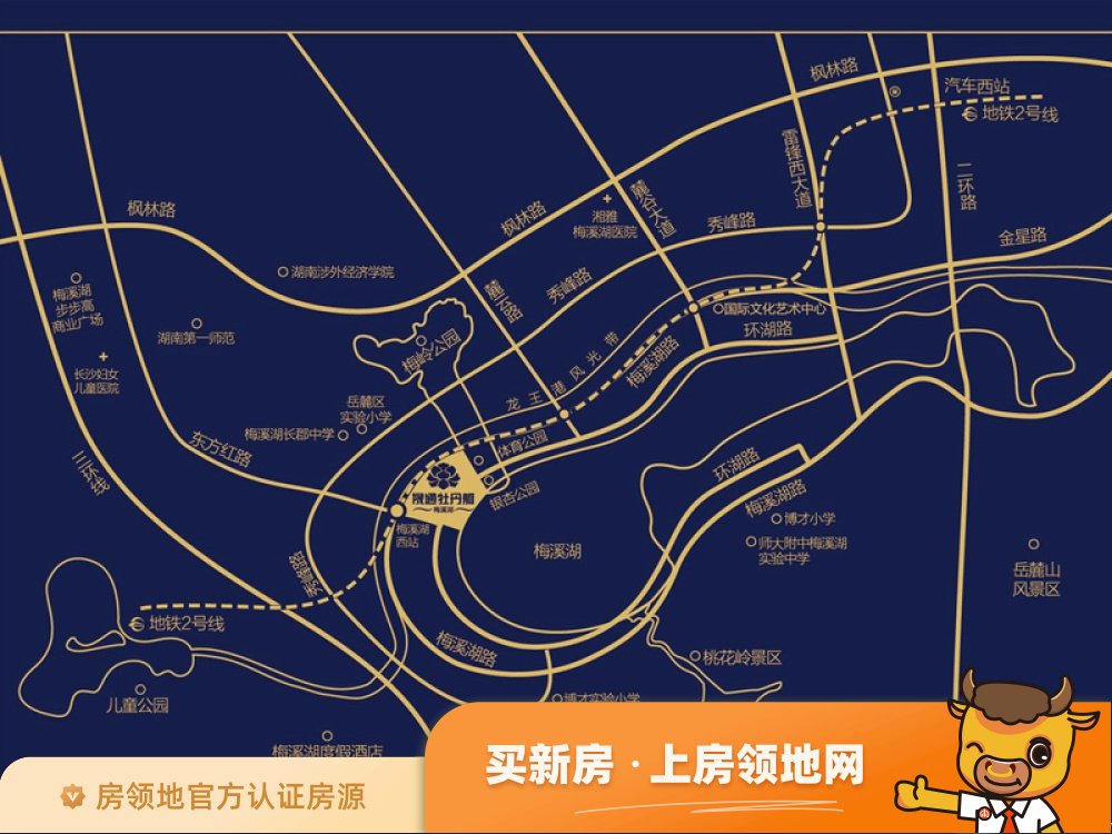 晟通牡丹舸位置交通图3