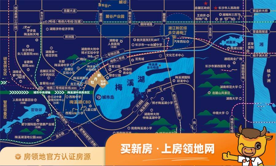 晟通牡丹舸位置交通图54