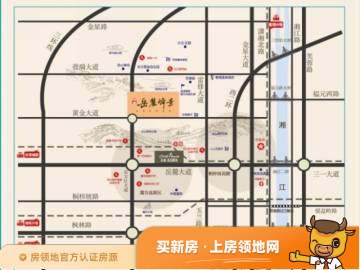 荣盛岳麓峰景位置交通图2