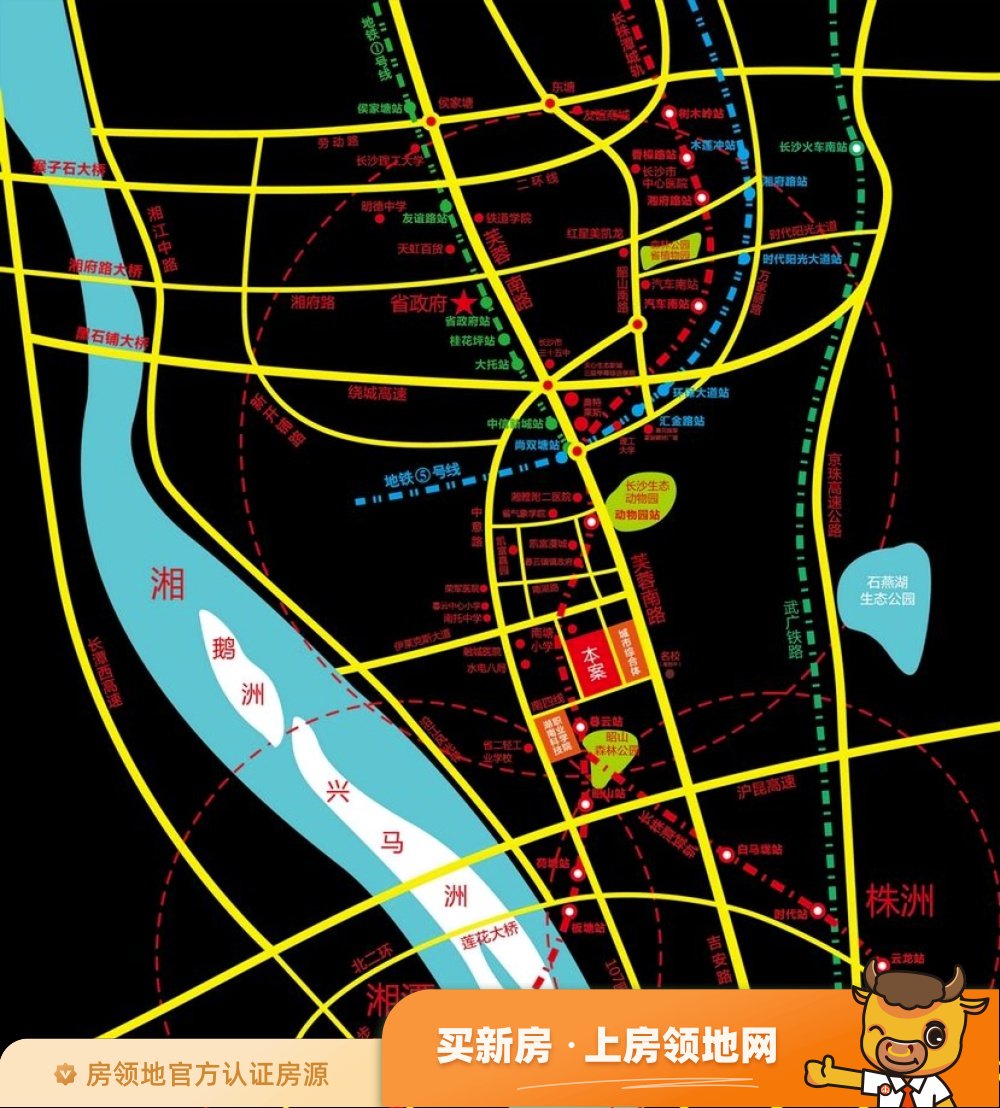 凯富南方鑫城位置交通图1