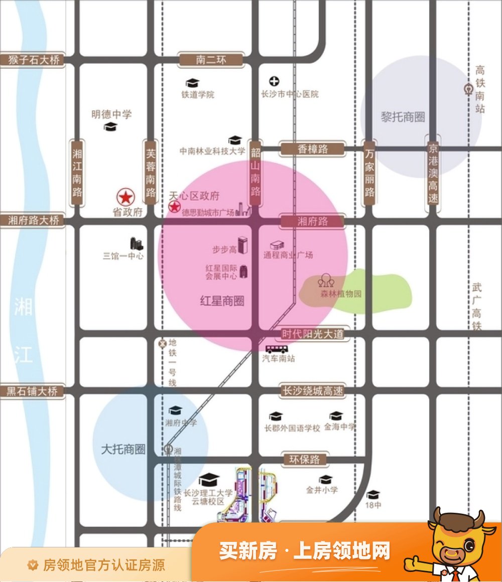 创世纪广场位置交通图2
