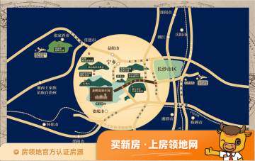 龙熙温泉庄园位置交通图2