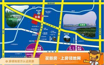 荣盛花语城位置交通图45