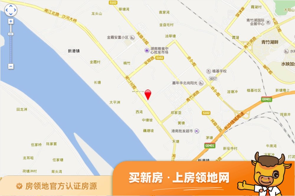 金霞跨境产贸城位置交通图3