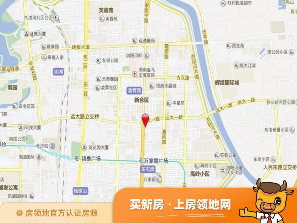 东盈商业广场位置交通图2