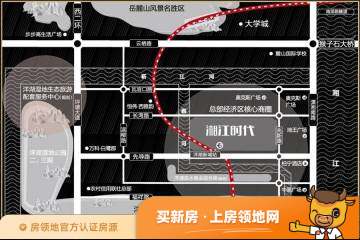 恒伟湘江时代位置交通图4
