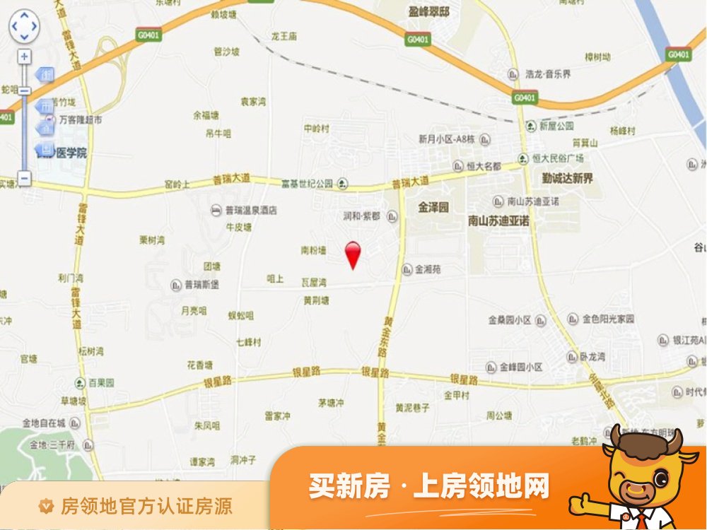 三润城位置交通图2