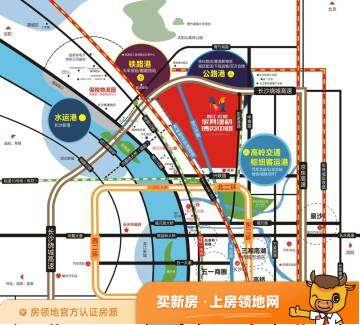 香江红星家具建材博览中心位置交通图28