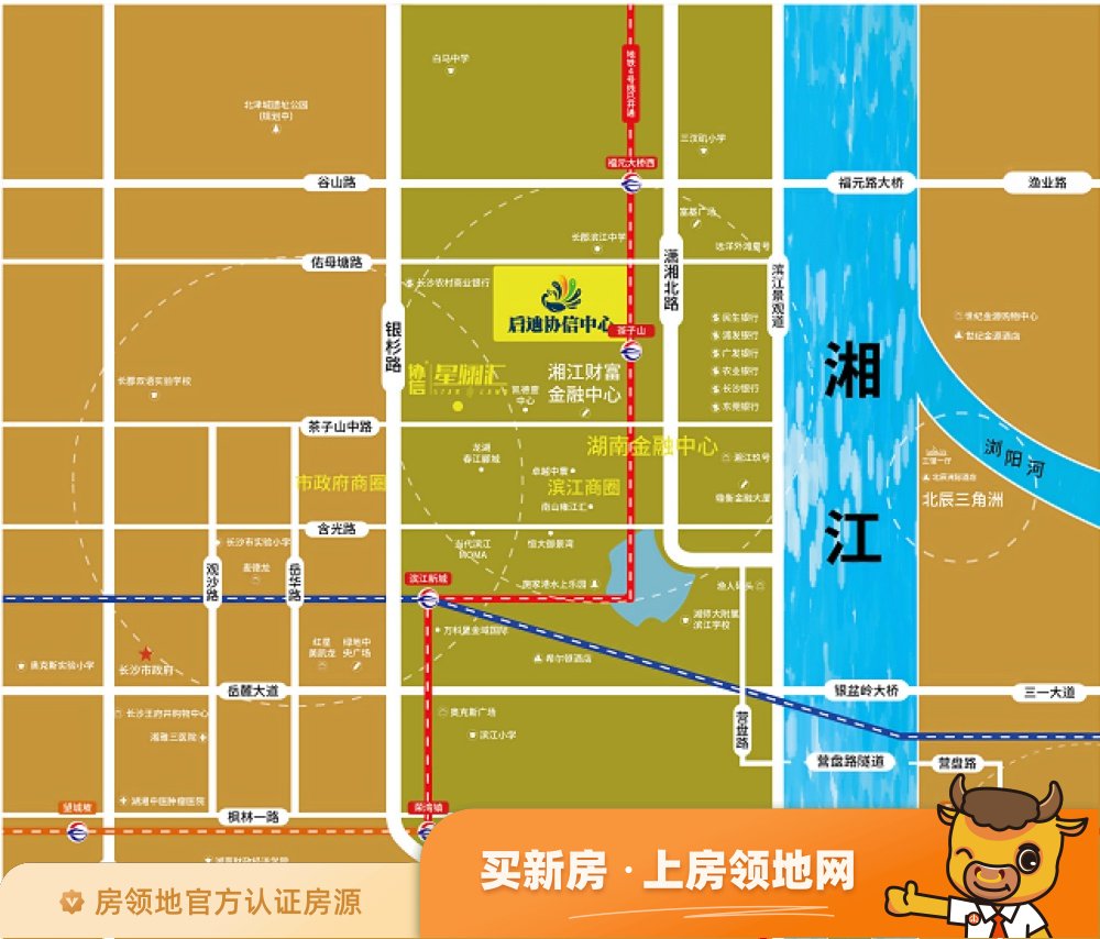启迪协信中心位置交通图3