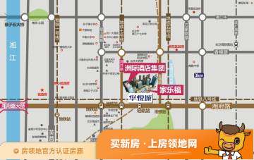 华悦城位置交通图3