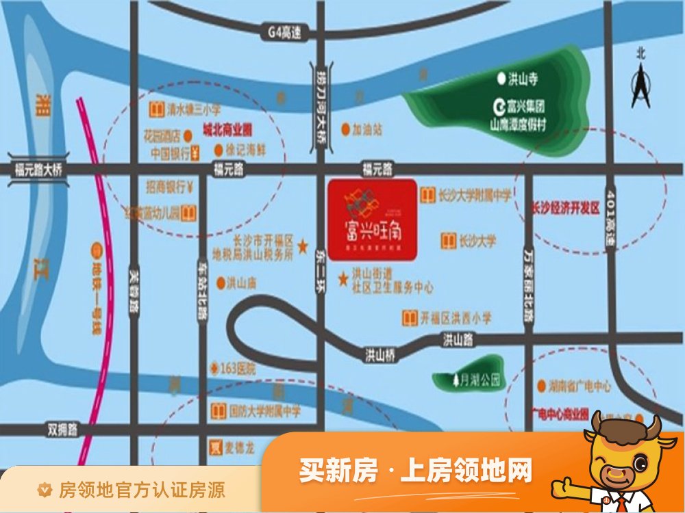 富兴旺角商铺位置交通图32