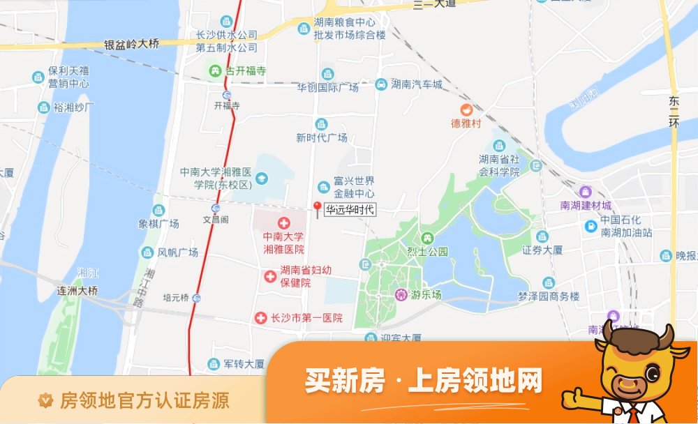 华远华时代（长沙）位置交通图53