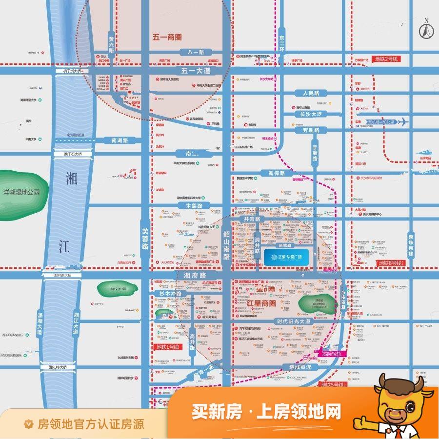 正荣华悦广场位置交通图3