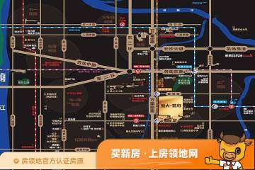 长沙恒大誉府位置交通图55