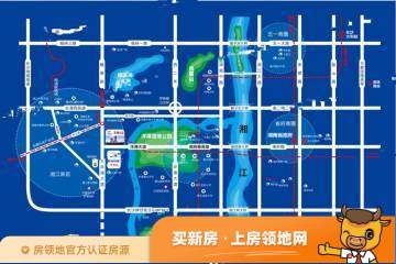 中国铁建洋湖壹品位置交通图3