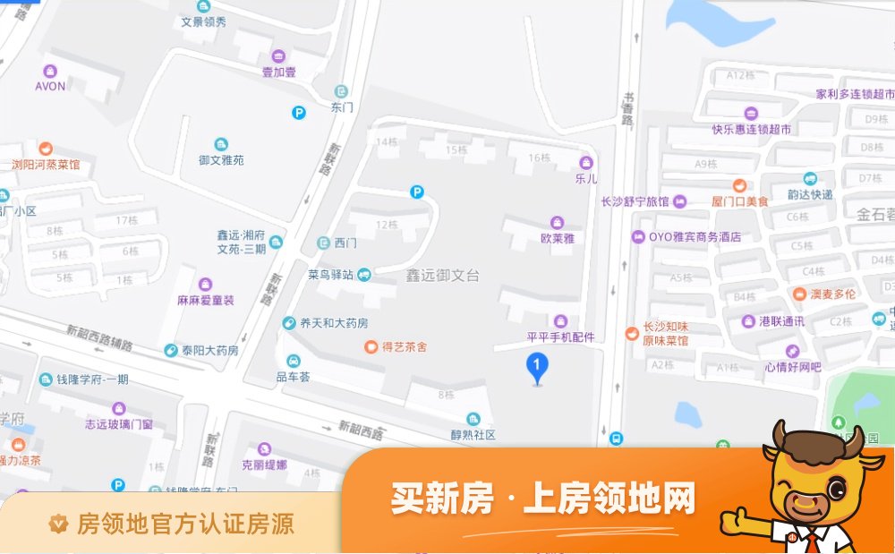 鑫远御文台玖寓位置交通图40