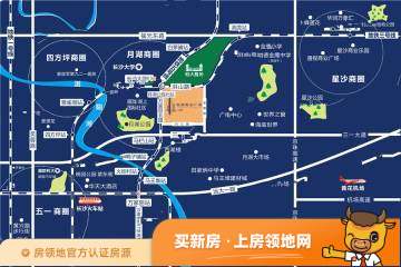 恒大悦湖商业广场位置交通图3