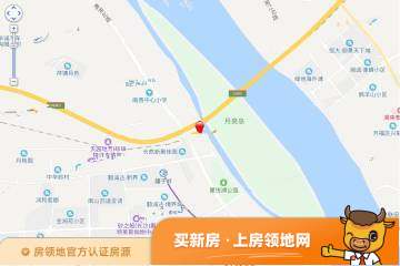 信城湘江揽月位置交通图1